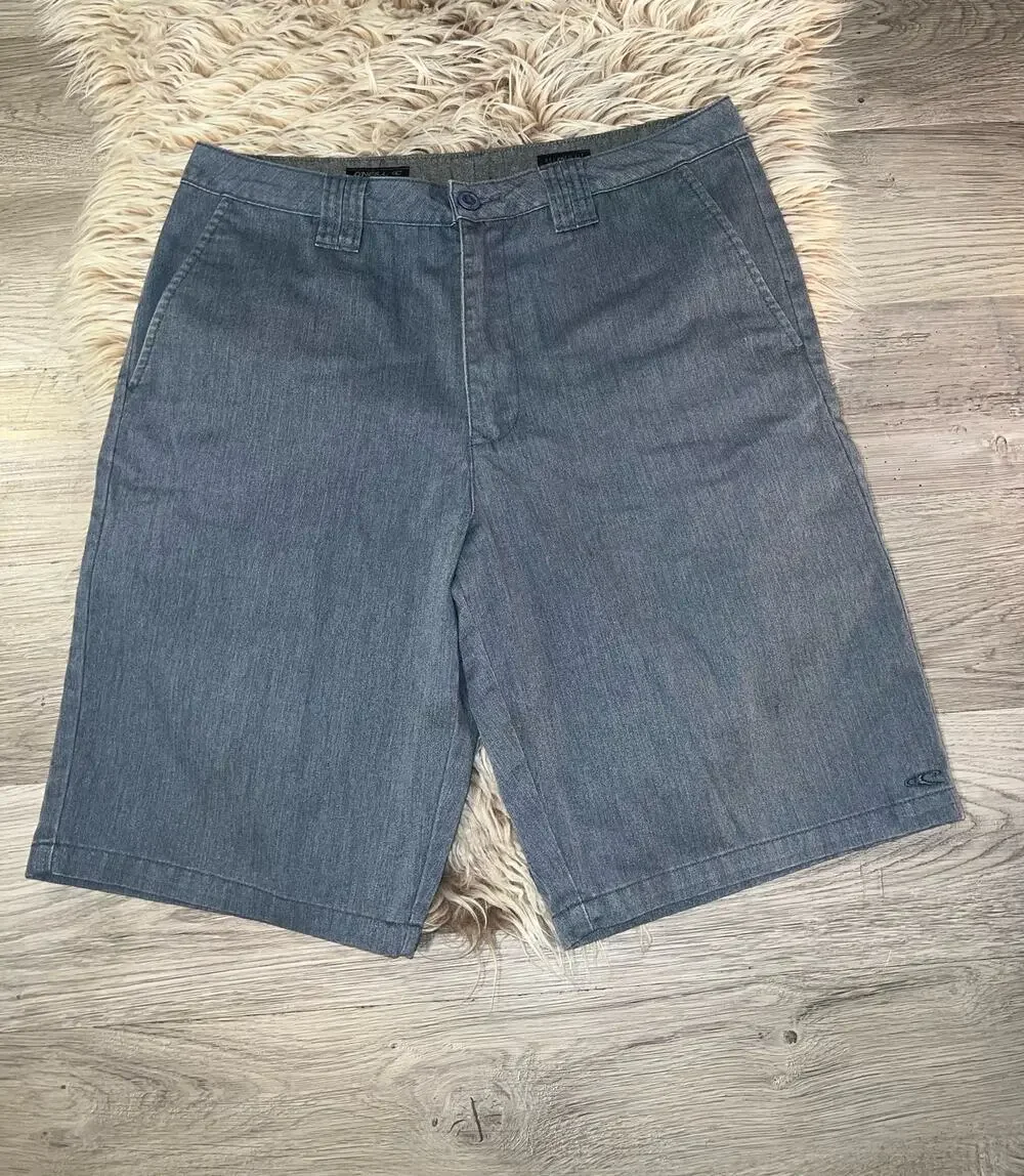 O’Neal men’s blue relaxed fit shorts